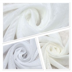 Serussa V--324 Wholesale Linen Tulle Curtain Fabrics Living Room and Bedroom Curtains 3 Models 100% Polyester